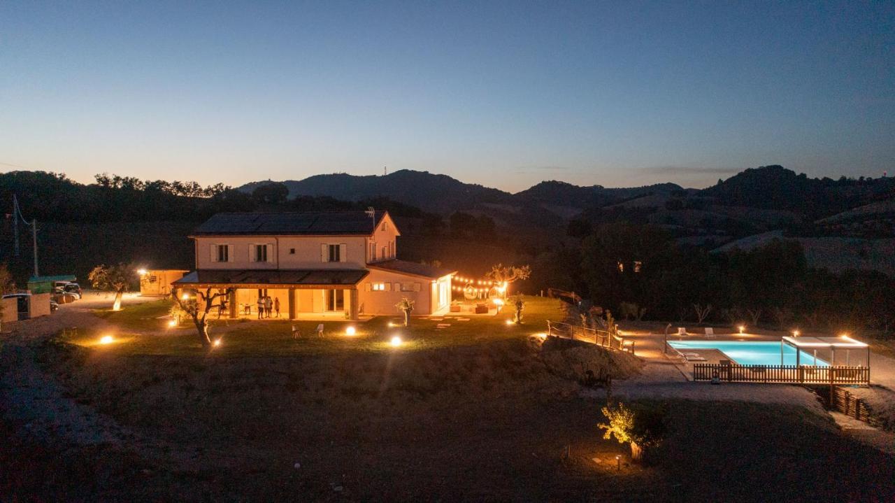 Casal Del Sole - La Ginestra Daire Montefelcino Dış mekan fotoğraf